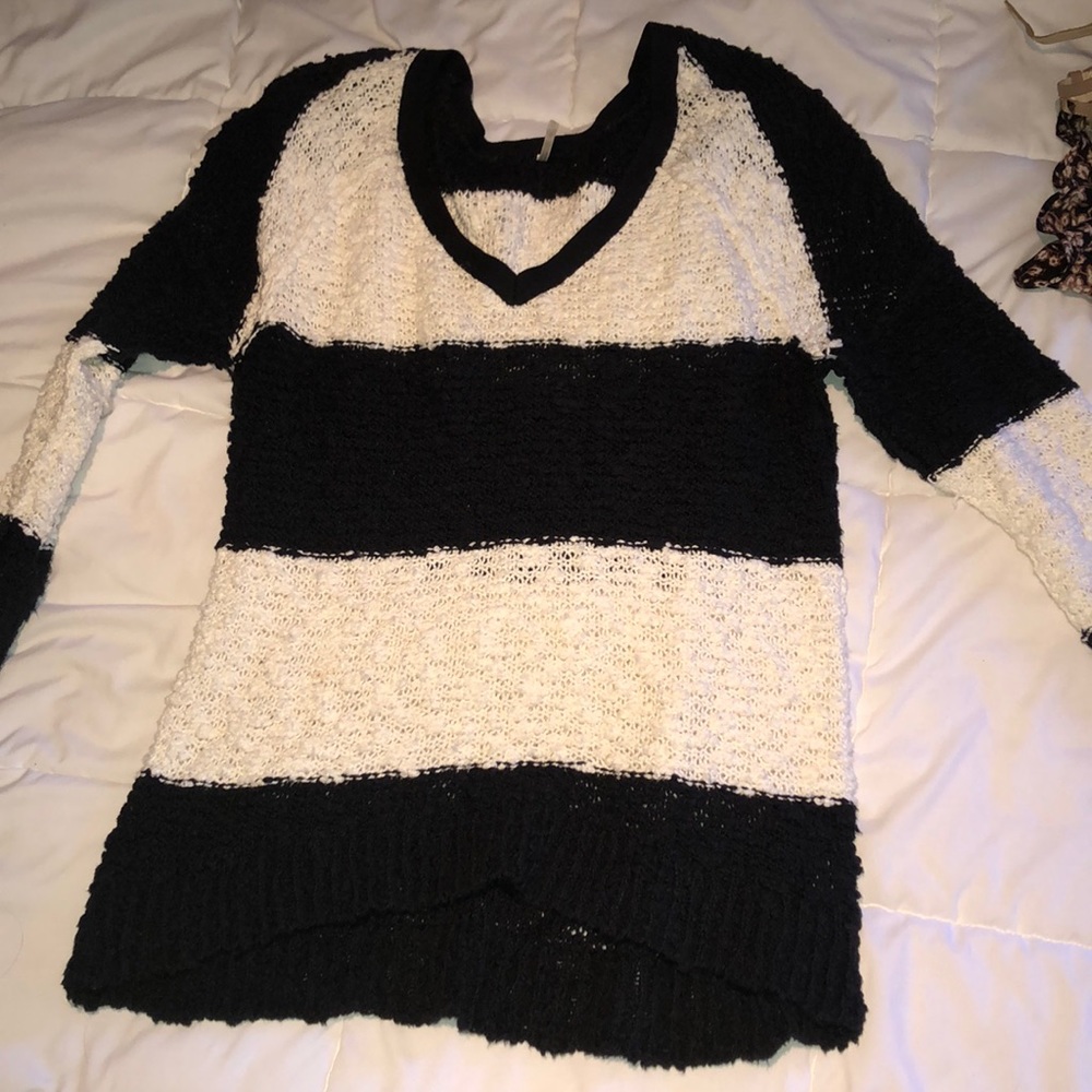 Free People striped sweater
